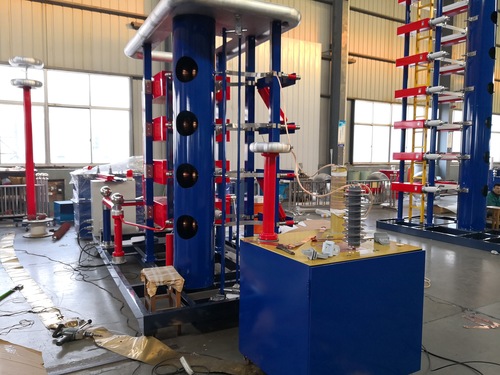 Impulse current generator test system