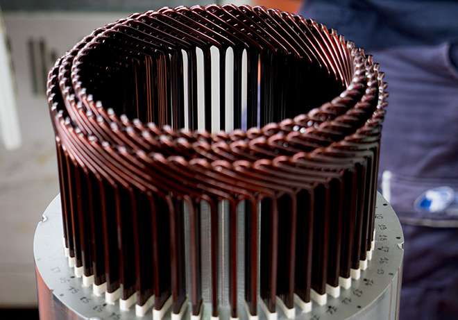 Design of stator winding: