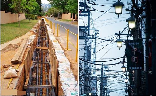 OVERHEAD VERSUS UNDERGROUND SYSTEM