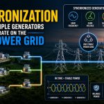 ⚡ How Synchronization Allows Multiple Generators to Operate on the Same Power Grid