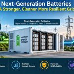 🔋 Breakthrough in Energy Storage: How Next-Generation Batteries Could Reshape the Electric Grid