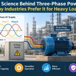 ⚡ The Science Behind Three-Phase Power: Why Industries Prefer It for Heavy Loads
