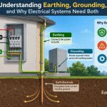 ⚡ Understanding Earthing, Grounding, and Why Electrical Systems Need Both