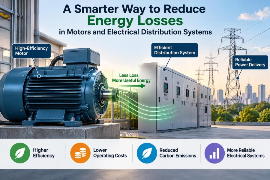⚡ A Smarter Way to Reduce Energy Losses in Motors and Electrical Distribution Systems