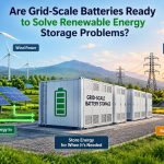 ⚡ Are Grid-Scale Batteries Ready to Solve Renewable Energy Storage Problems?