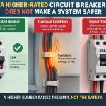 ⚡ Debunking the Myth That a Higher-Rated Circuit Breaker Makes a System Safer