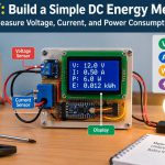 ⚡ DIY: Build a Simple DC Energy Meter to Measure Voltage, Current, and Power Consumption