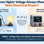 ⚡ Does Higher Voltage Always Mean More Electrical Power?