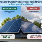 ⚡ Expectation vs Reality: Do Solar Panels Produce Their Rated Power in Everyday Conditions?