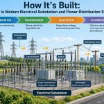 ⚡ How It’s Built: Inside a Modern Electrical Substation and Power Distribution System