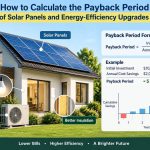 ⚡ How to Calculate the Payback Period of Solar Panels and Energy-Efficiency Upgrades