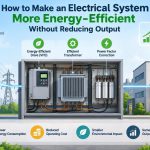 ⚡ How to Make an Electrical System More Energy-Efficient Without Reducing Output
