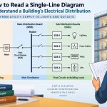 ⚡ How to Read a Single-Line Diagram and Understand a Building’s Electrical Distribution