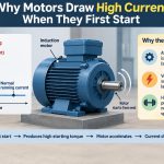 ⚡ Why Motors Draw High Current When They First Start