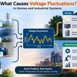⚡ Why This Problem Happens: What Causes Voltage Fluctuations in Homes and Industrial Systems?